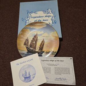 1981 Royal Cornwall "The Foochow" Collector Plate by Artist D'Estrehan